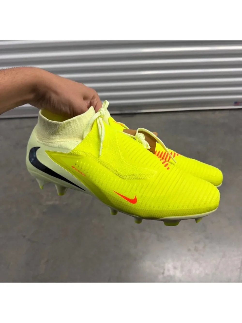 Nike Phantom GT2 Elite FG Soccer Cleats Yellow US 10.5 HQ2311-800 VenomSkin